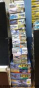 Seventeen Hasegawa 1:72 scale model aircraft kits, all in original boxes.