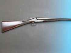 Joseph Bradell 12 gauge side by side double barrelled shotgun with 28 inch barrels named 'J