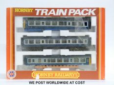 Hornby 00 gauge BR '3 Car DMU' train pack R.403, in original box.