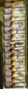 Fifteen Matchbox 1:72 scale model aircraft kits, all in original boxes, all unopened and sealed.
