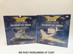 Two Corgi The Aviation Archive Military Air Power diecast model aircraft Avro Vulcan B2 48301 and