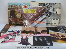 The Beatles: 9x LPs & 4x EPs.
