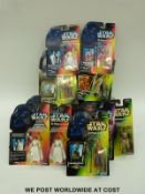 Thirty-three Star Wars action figures,