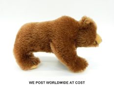 Steiff Original 2001/02 Steiff Club edition Brummbar 1934 replica Teddy Bear with dark brown mohair