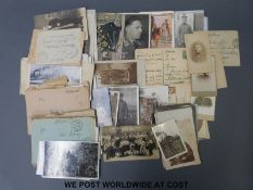 A quantity of mainly German military letters,
