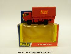 Three Dinky Toys diecast model vehicles, Routemaster Bus with Esso Safety Grip Tyres decals 289,