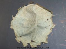 Japanese Edo period ukebari helmet lining.