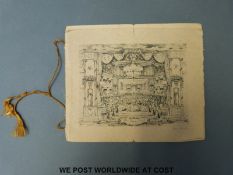 A 1937 ball invitation from 'Generaloberst Goring' of Nazi German military interest