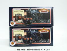 Two Bachmann 00 gauge Ivatt Class tank locomotives 41313 31-452 and 41221 31-450,