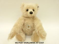 Steiff Original 2002/03 Steiff Club edition Bar 28 PB 1903 replica Teddy Bear with blonde mohair,