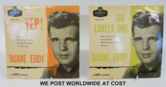 A collection of 6x EPs and 40x 7” singles (from 1950s and 1960s) and 14x LPs and one 12” single