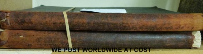 Two late 19th century music books with illustrations,