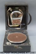 Decca A7496 portable gramophone