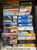 Twenty-six Mastercraft, Amodel, MPM and other model aircraft kits, all in original boxes.