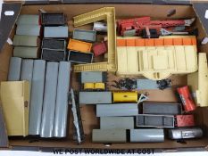 Forty Hornby Dublo 00 gauge carriages wagons and accessories