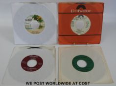 Two cases of approximately 70x USA soul 7” singles: various conditions.