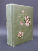 An album of postcards, all early 20thC black and white including good selection of French WWI cards,