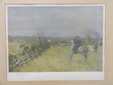 Lionel Edwards signed print 