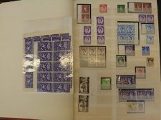 A large quantity of GB mainly mint George VI and QEII stamps, including Regionals,
