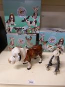 Four 'Pets with Personality' figures and one other