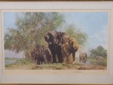 David Shepherd signed limited edition print 402/1300 