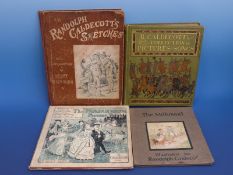 Randolph Caldecott illustrated The Milkmaid; The Panjandum Picture Book;