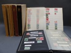 Three stockbooks of mint Pakistan stamps 1948-1976 together with five other stockbooks mint and