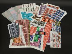 A substantial quantity of GB QEII mint commemorative stamps including many blocks and part sheets