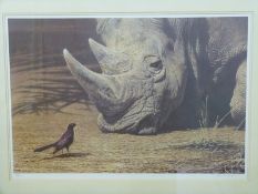 Alan M Hunt signed limited edition print 483/750 untitled,