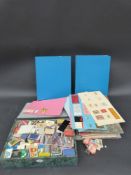 A large quantity of match box covers in three albums to include Bryant & May, Harrow Match Agency,