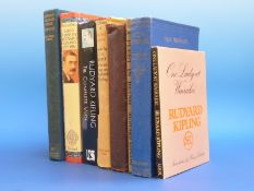 A collection of Rudyard Kipling's 'Sea' titles including Sea Warfare & A Fleet in Being;