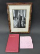 A New Testament Bible with inscription to front from Clement Attlee dated 20th March 46 saying it