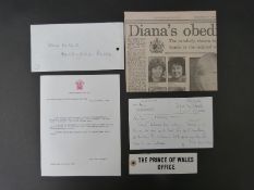 A handwritten envelope to Jane Parsons,