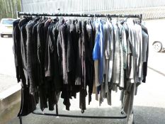 Over one hundred and twenty items of clothing consisting of knitwear some with New Look,