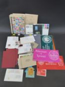 A quantity of stamp club booklets, Cinderella stamps, fiscal stamps,