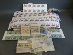 A quantity of GB mint blocks of stamps, cylinder blocks, gutter pairs etc.