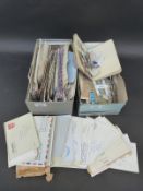 A large quantity of mainly QEll envelopes, many of shipping interest,