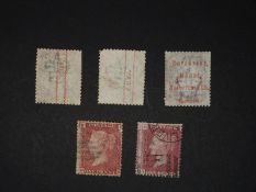 GB 1871 1d lake-red.