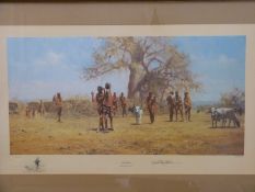 David Shepherd signed limited edition print 532/850 