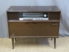 A Grundig Lumophon radiogram,