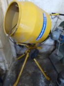 A Belle Mini-Mix 130 240v concrete mixer