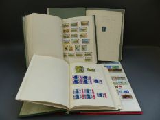 Three albums of GB stamps, mainly QEII, mint and used,