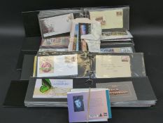 Five albums of Australian first day covers and presentation packs and a quantity of Australian