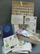 Two albums of first day covers including the official collection of World Wildlife first day covers,