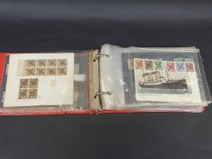 The following eight lots comprise an unusual and interesting collection of stamps,