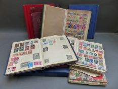 A quantity of albums and stockbooks,