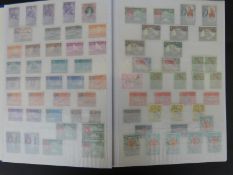 A stockbook of Hong Kong, Singapore, Gibraltar & North Borneo stamps,