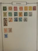 Two matching albums of Commonwealth and foreign stamps.