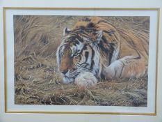 Alan M Hunt signed limited edition print 733/950 untitled,