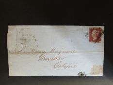 Sundry 1884 1d lilac & 1887 Jubilee stamps on cover together with a quantity of 1864-79 1d red
